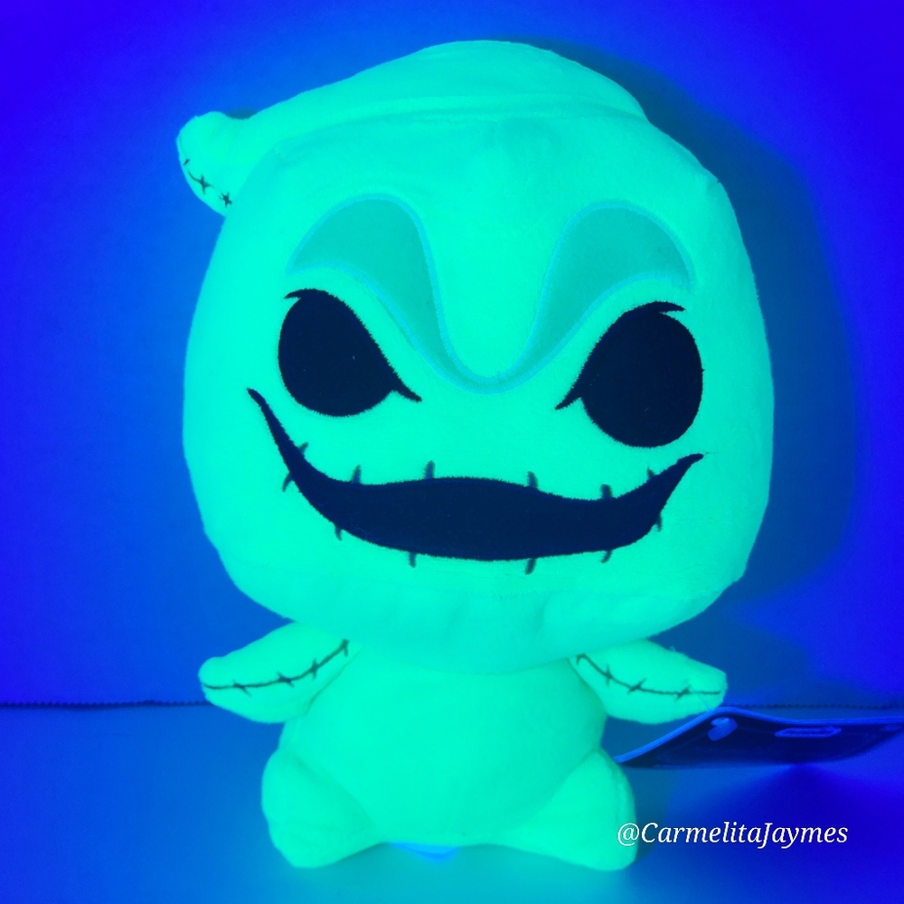 🎃 OOGIE BOOGIE 👻 Blacklight Dunko Pop Plush Nightmare Before Christmas ☆ NWT ☆